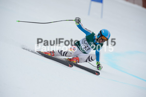 Int. Dt. Meisterschaft Super-G Herren 2015
