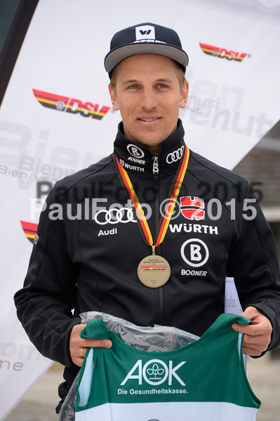 Int. Dt. Meisterschaft Super-G Herren 2015