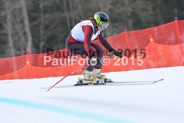 Int. Dt. Jugendmeisterschaft Abfahrt 2015