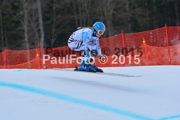 Int. Dt. Jugendmeisterschaft Abfahrt 2015