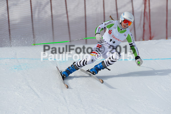 Int. Dt. Jugendmeisterschaft Abfahrt 2015