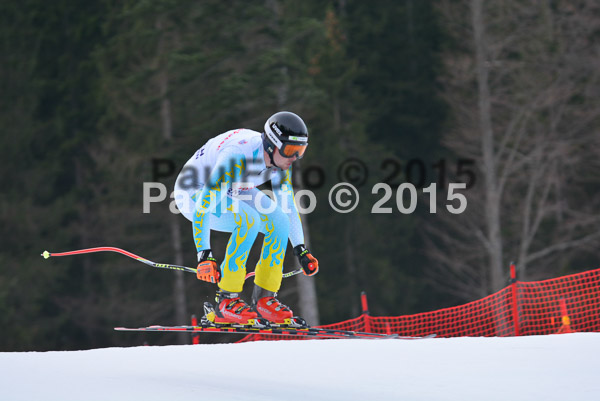 Int. Dt. Jugendmeisterschaft Abfahrt 2015