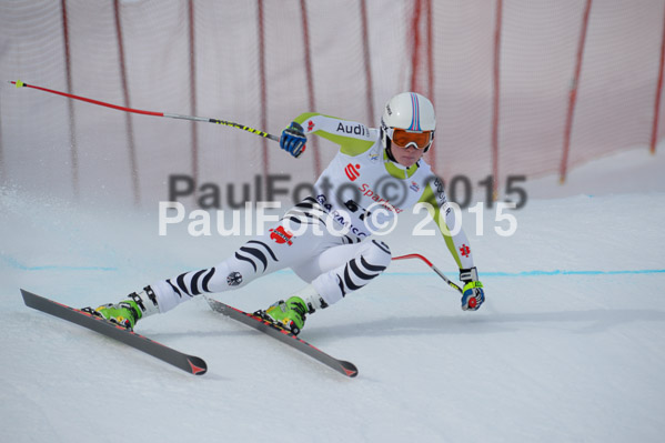 Int. Dt. Jugendmeisterschaft Abfahrt 2015