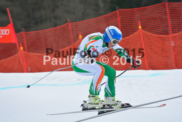 Int. Dt. Jugendmeisterschaft Abfahrt 2015