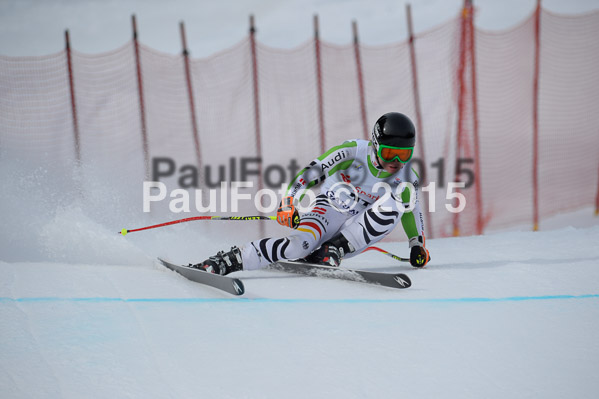Int. Dt. Jugendmeisterschaft Abfahrt 2015