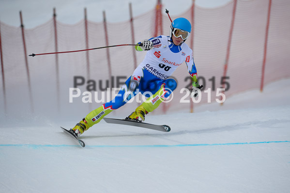 Int. Dt. Jugendmeisterschaft Abfahrt 2015