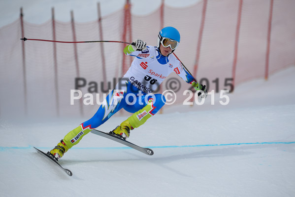 Int. Dt. Jugendmeisterschaft Abfahrt 2015