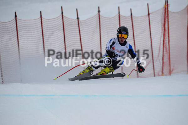 Int. Dt. Jugendmeisterschaft Abfahrt 2015