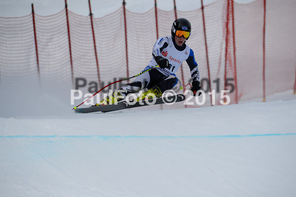 Int. Dt. Jugendmeisterschaft Abfahrt 2015