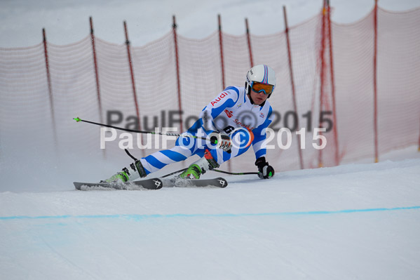 Int. Dt. Jugendmeisterschaft Abfahrt 2015