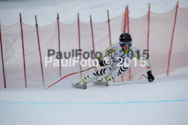 Int. Dt. Jugendmeisterschaft Abfahrt 2015