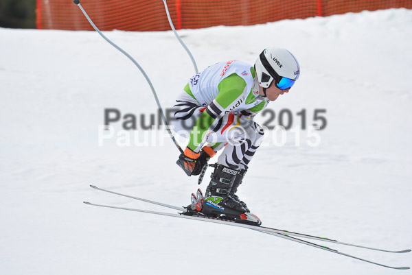 Int. Dt. Jugendmeisterschaft Abfahrt 2015