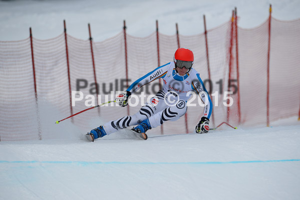 Int. Dt. Jugendmeisterschaft Abfahrt 2015