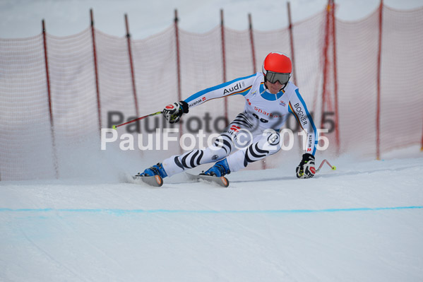 Int. Dt. Jugendmeisterschaft Abfahrt 2015