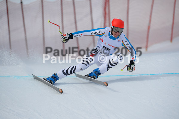 Int. Dt. Jugendmeisterschaft Abfahrt 2015