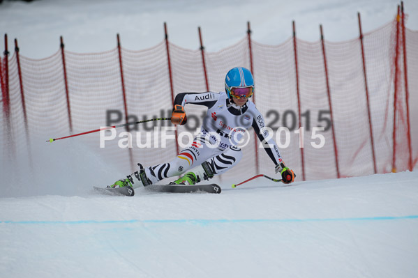 Int. Dt. Jugendmeisterschaft Abfahrt 2015