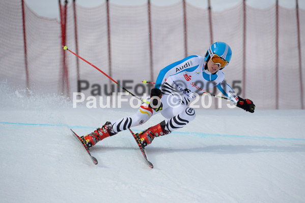 Int. Dt. Jugendmeisterschaft Abfahrt 2015