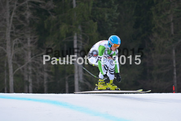 Int. Dt. Jugendmeisterschaft Abfahrt 2015