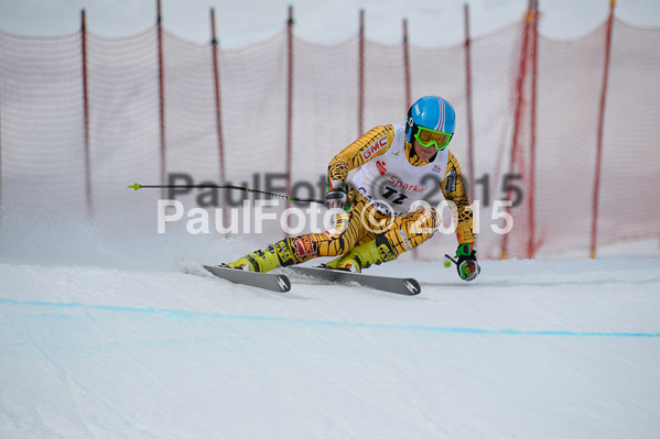 Int. Dt. Jugendmeisterschaft Abfahrt 2015