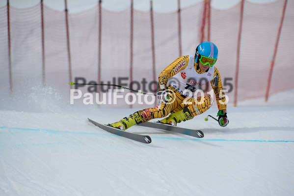 Int. Dt. Jugendmeisterschaft Abfahrt 2015