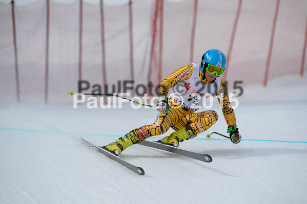 Int. Dt. Jugendmeisterschaft Abfahrt 2015