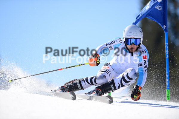 Int. Dt. Meisterschaft Riesenslalom Herren 2015