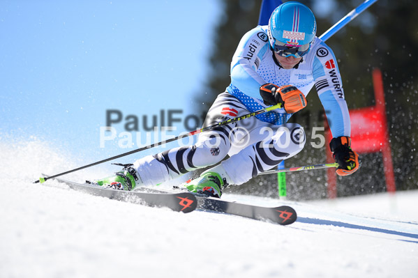 Int. Dt. Meisterschaft Riesenslalom Herren 2015