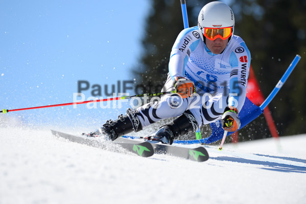 Int. Dt. Meisterschaft Riesenslalom Herren 2015