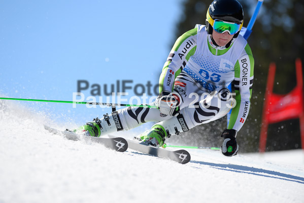 Int. Dt. Meisterschaft Riesenslalom Herren 2015