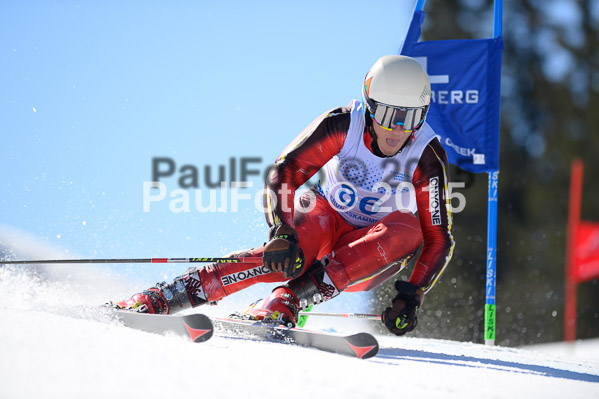 Int. Dt. Meisterschaft Riesenslalom Herren 2015
