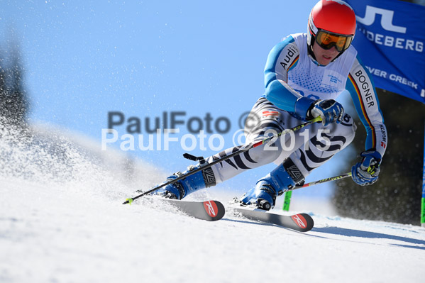 Int. Dt. Meisterschaft Riesenslalom Herren 2015