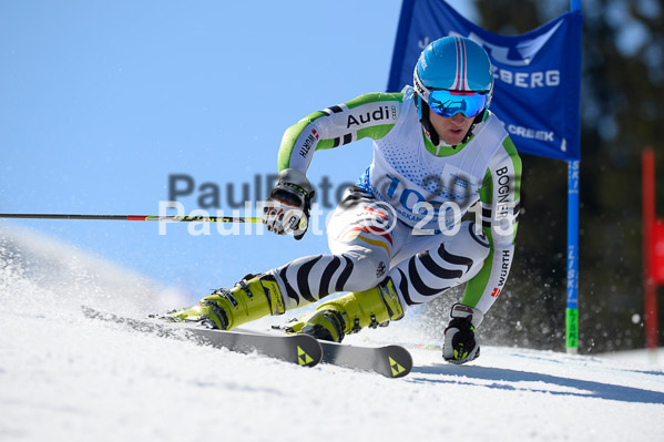 Int. Dt. Meisterschaft Riesenslalom Herren 2015