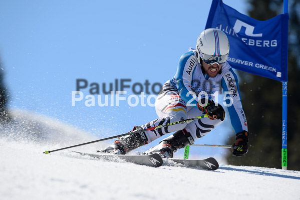 Int. Dt. Meisterschaft Riesenslalom Herren 2015