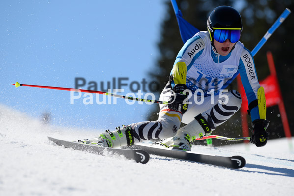 Int. Dt. Meisterschaft Riesenslalom Herren 2015