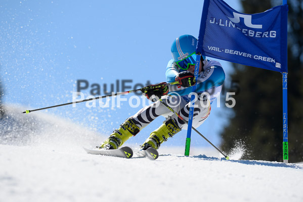 Int. Dt. Meisterschaft Riesenslalom Herren 2015