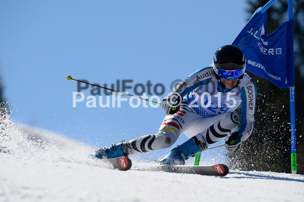 Int. Dt. Meisterschaft Riesenslalom Herren 2015