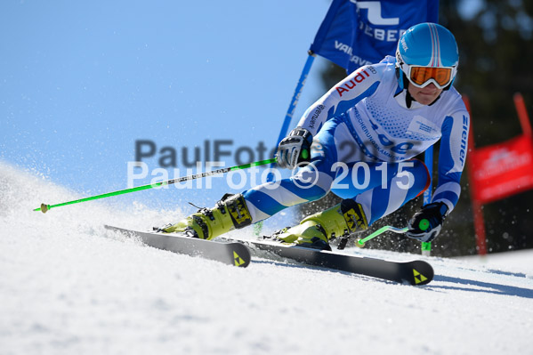 Int. Dt. Meisterschaft Riesenslalom Herren 2015