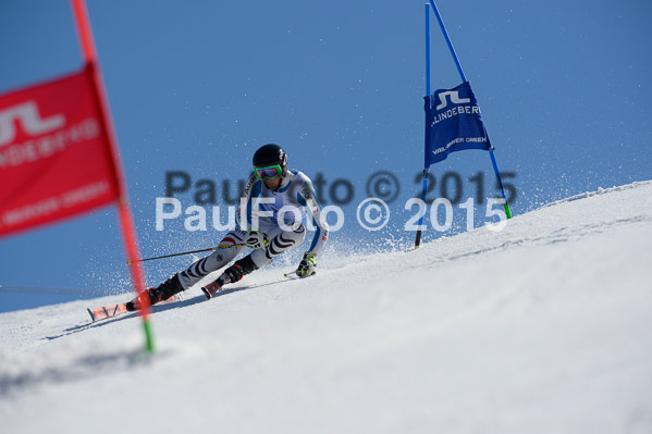 Int. Dt. Meisterschaft Riesenslalom Herren 2015