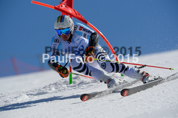 Int. Dt. Meisterschaft Riesenslalom Herren 2015