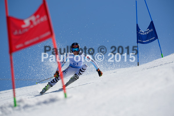 Int. Dt. Meisterschaft Riesenslalom Herren 2015