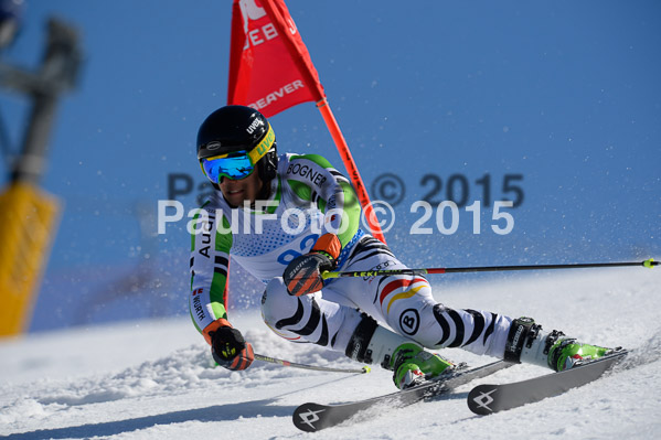 Int. Dt. Meisterschaft Riesenslalom Herren 2015
