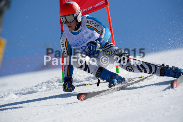 Int. Dt. Meisterschaft Riesenslalom Herren 2015