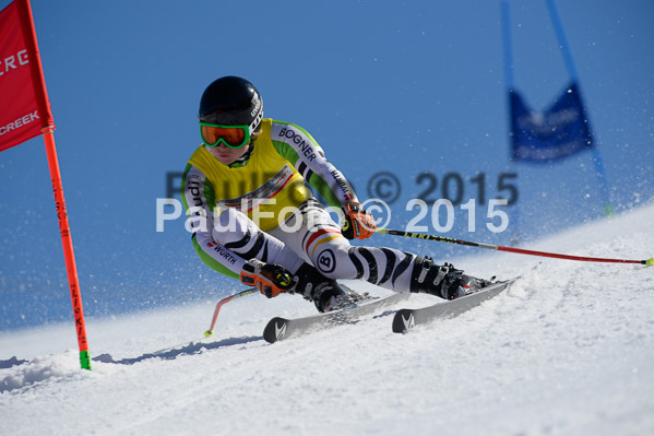Int. Dt. Meisterschaft Riesenslalom Herren 2015