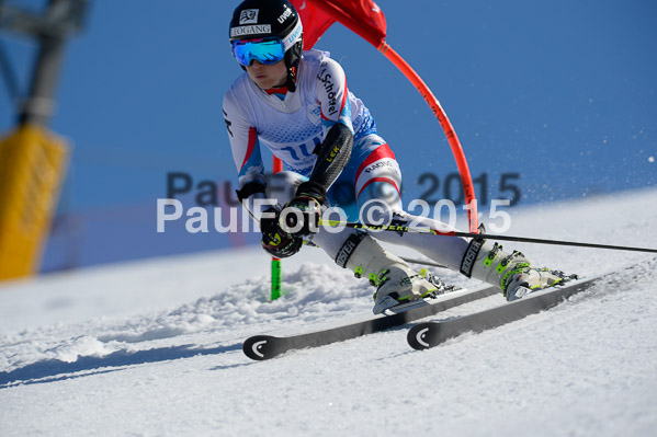 Int. Dt. Meisterschaft Riesenslalom Herren 2015