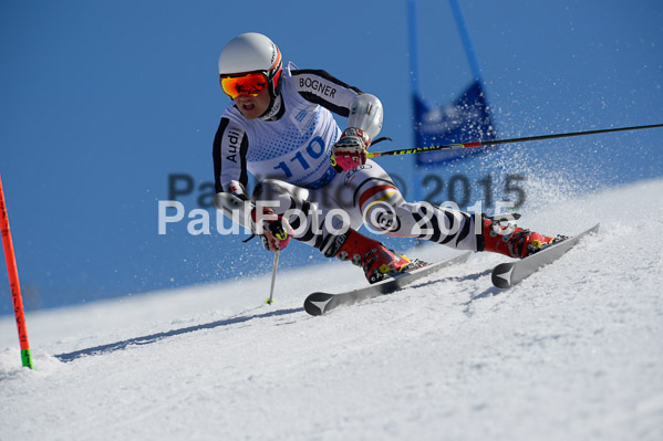 Int. Dt. Meisterschaft Riesenslalom Herren 2015