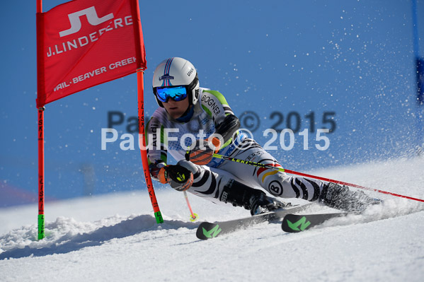 Int. Dt. Meisterschaft Riesenslalom Herren 2015