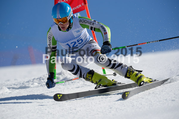 Int. Dt. Meisterschaft Riesenslalom Herren 2015