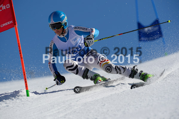 Int. Dt. Meisterschaft Riesenslalom Herren 2015