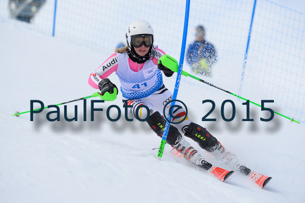 Int. Dt. Meisterschaft SL Damen 2015