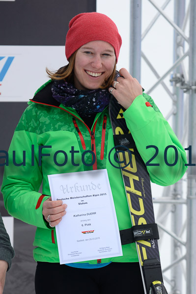 Int. Dt. Meisterschaft SL Damen 2015